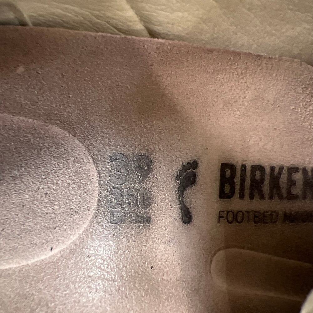 Birkenstock Unisex Bend Low White Leather Lace Uo Sneaker Size M 6 W 8 - Picture 11 of 11